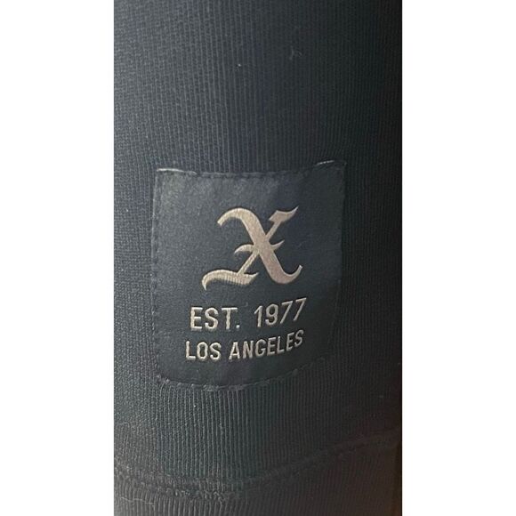 John Varvatos USA Black X Hoodie in Cotton NWT Size Small - Picture 4 of 6